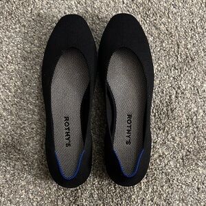 Rothy’s “The Square” flats in black